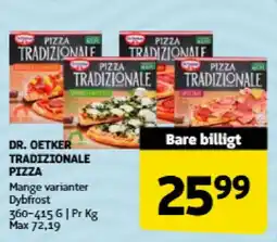 Løvbjerg DR. OETKER Tradizionale pizza tilbud