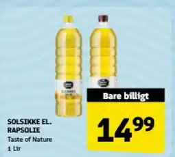 Løvbjerg Solsikke el. rapsolie tilbud