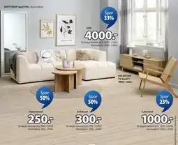 JYSK Hjørnebord, DKK 250 tilbud