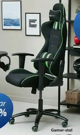 JYSK LAMBJERG gamer-stol, DKK 1000 tilbud