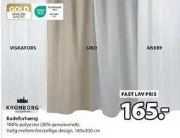 JYSK Badeforhæng, DKK 165 tilbud