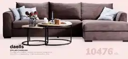 Daells Bolighus SOFA MED CHAISELONG, DKK 10476 tilbud