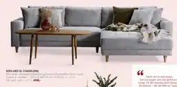 Daells Bolighus SOFA MED XL CHAISELONG, DKK 4948 tilbud