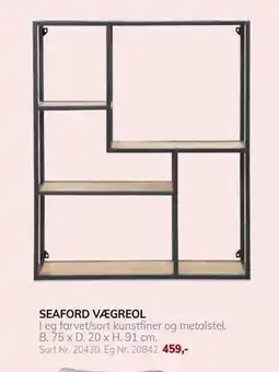 Daells Bolighus SEAFORD VÆGREOL, DKK 459 tilbud