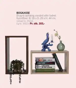 Daells Bolighus BOGKASSE, DKK 203 tilbud