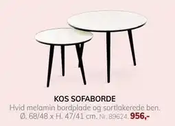 Daells Bolighus KOS SOFABORDE, DKK 956 tilbud