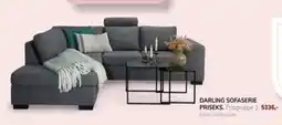 Daells Bolighus DARLING SOFASERIE PRISEKS., DKK 5336 tilbud
