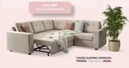 Daells Bolighus CHOISE SLEEPING SOVESOFA PRISEKS., DKK 10228 tilbud