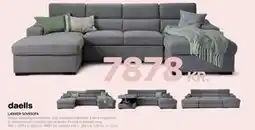 Daells Bolighus LÆKKER SOVESOFA, DKK 7878 tilbud