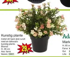 Harald Nyborg Kunstig plante, DKK 29 tilbud