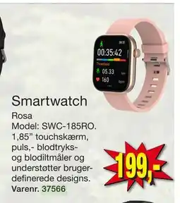 Harald Nyborg Smartwatch, DKK 199 tilbud