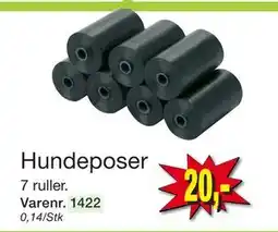 Harald Nyborg Hundeposer, DKK 20 tilbud