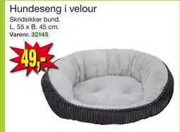 Harald Nyborg Hundeseng i velour, DKK 49 tilbud