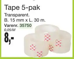Harald Nyborg Tape 5-pak, DKK 8 tilbud