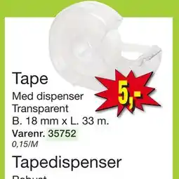 Harald Nyborg Tape, DKK 5 tilbud
