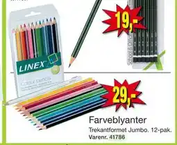 Harald Nyborg Farveblyanter, DKK 29 tilbud