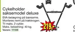 Harald Nyborg Cykelholder saksemodel deluxe, DKK 219 tilbud