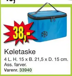 Harald Nyborg Køletaske, DKK 38 tilbud