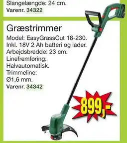 Harald Nyborg Græstrimmer, DKK 899 tilbud