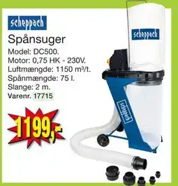 Harald Nyborg Spånsuger, DKK 1199 tilbud