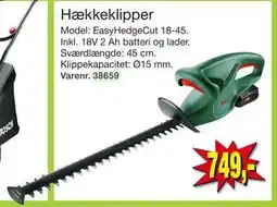 Harald Nyborg Hækkeklipper, DKK 749 tilbud