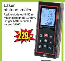 Harald Nyborg Laser afstandsmåler, DKK 229 tilbud