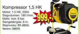 Harald Nyborg Kompressor 1,5 HK, DKK 999 tilbud