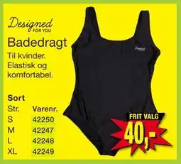 Harald Nyborg Badedragt, DKK 40 tilbud