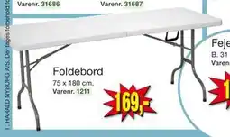Harald Nyborg Foldebord, DKK 169 tilbud
