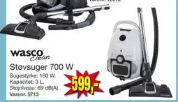 Harald Nyborg Støvsuger 700 W, DKK 599 tilbud