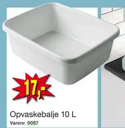Harald Nyborg Opvaskebalje 10 L, DKK 17 tilbud
