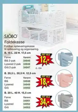 Harald Nyborg Foldekasse tilbud