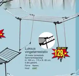 Harald Nyborg Luksus vingetørrestativ, DKK 129 tilbud