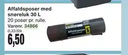 Harald Nyborg Affaldsposer med snøreluk 30 L, DKK 6.5 tilbud