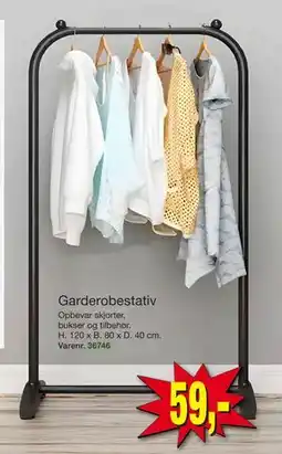 Harald Nyborg Garderobestativ, DKK 59 tilbud