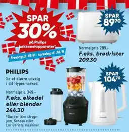 Bilka SPAR 30% på Philips køkkenelapparater tilbud