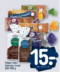 REMA 1000 Pågen eller Signatur brød tilbud