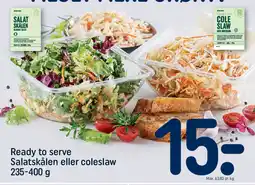 REMA 1000 Ready to serve Salatskålen eller coleslaw tilbud