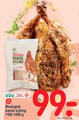 REMA 1000 Økologisk dansk kylling tilbud