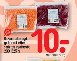 REMA 1000 Revet økologisk gulerod eller snittet rødbede tilbud