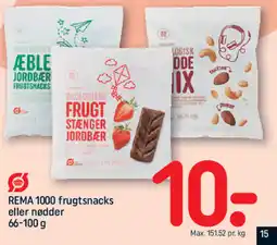 REMA 1000 REMA 1000 frugtsnacks eller nødder tilbud