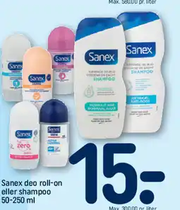 REMA 1000 Sanex deo roll-on eller shampoo tilbud