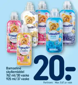 REMA 1000 Bamseline skyllemiddel tilbud