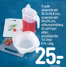 REMA 1000 3-pak skærebræt tilbud