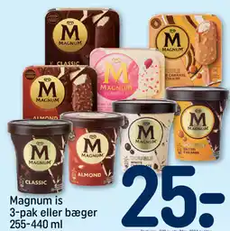 REMA 1000 Magnum is 3-pak eller bæger tilbud