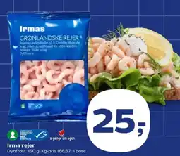Kvickly Irma rejer tilbud