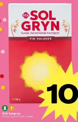 Kvickly OTA Solgryn tilbud