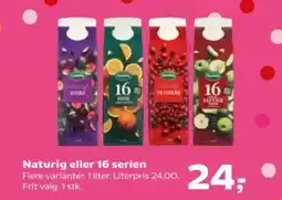Kvickly Naturig eller 16 serien tilbud