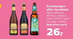 Kvickly Grimbergen eller Jacobsen Flere varianter. tilbud