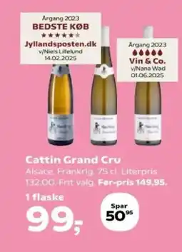 Kvickly Cattin Grand Cru tilbud